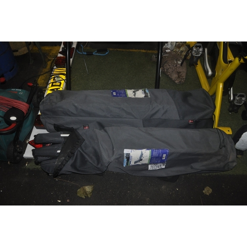 143 - 2X OUTWELL FISHING / GARDENING LOUNGER DELUXE CHAIRS