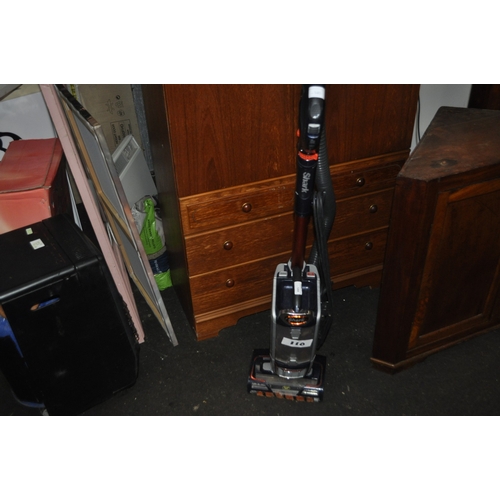 585 - A SHARK CORDED HOOVER IN NICE WORKING CONDITION