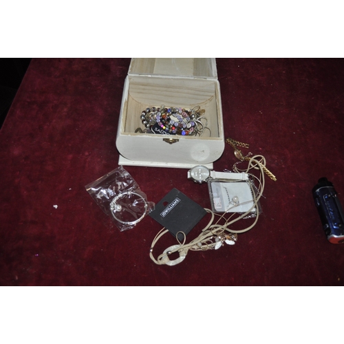 630 - A MYSTERY BOX OF TREASURE UNSORTED