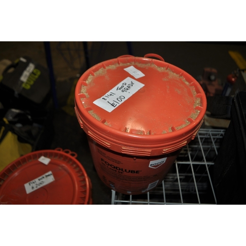 827 - A NEW 4KG TUB OF ROCOL FOODLUBE HI-LOAD SF SEMI-FLUID FOOD GRADE GREASE - RRP OVER £300