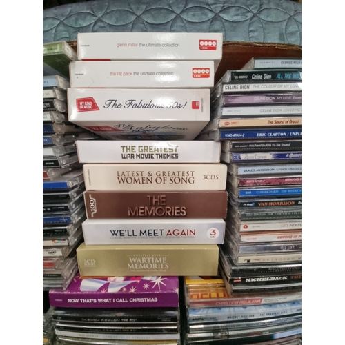 An Assortment of Compact Discs and Multi-Disc Box Sets A large ...