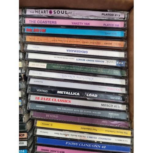 An Assortment of Compact Discs (CDs) Including Eminem, R.A.T.M ...