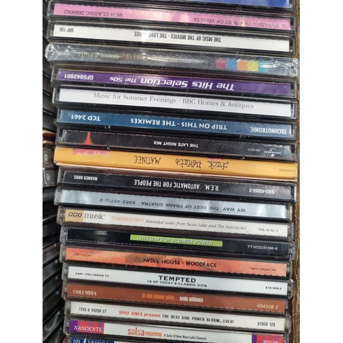 An Assortment of Compact Discs (CDs) Including Eminem, R.A.T.M ...