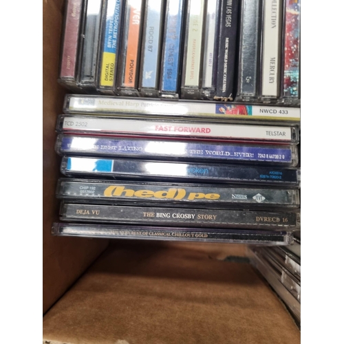 An Assortment of Compact Discs (CDs) Including Eminem, R.A.T.M ...