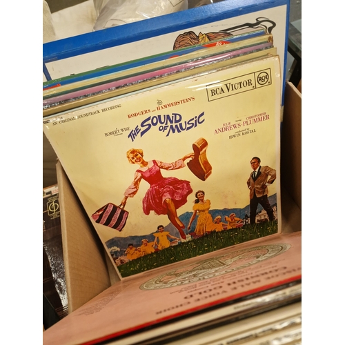 A Collection of Vintage Vinyl LP Albums and 45 RPM Singles A collection ...