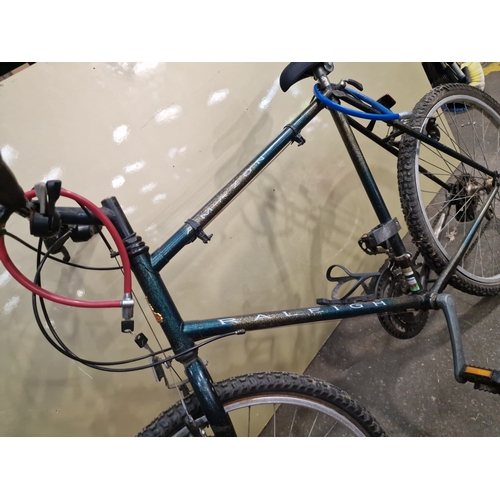 113 - A Raleigh Amazon Rigid Mountain BikeA Raleigh Amazon mountain bike featuring a rigid frame and for... 