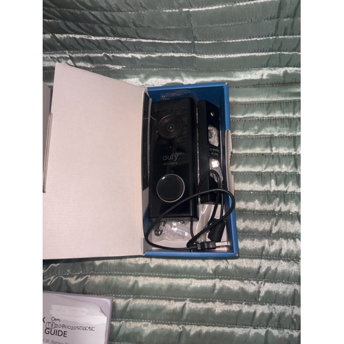 72 - Two Eufy Security Smart Home Devices Including 2K Video Doorbell and Floodlight CameraA group of E... 