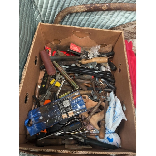 77 - An Assortment of Workshop Hand and Power Tools Including Blackspur, Spear & Jackson, and ArmegA co... 