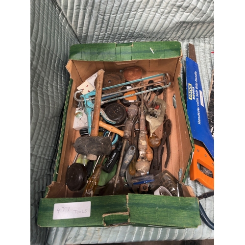 78 - A Large Mixed Collection of Workshop and Hand Tools including Saws and Maintenance EquipmentAn ass... 