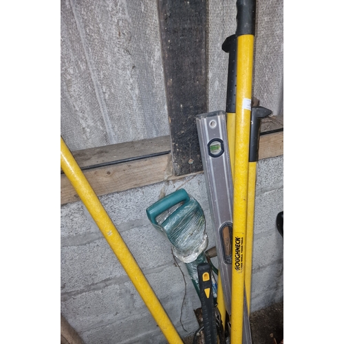 97 - A Group of Garden and Construction Hand Tools including Roughneck BrandThis lot comprises an assor... 