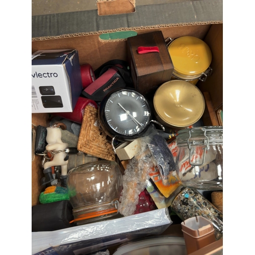 An Assortment of Household Sundries, Electronics, and Stationery ...