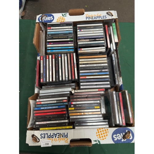 An Assortment of Mixed Genre Music Compact Discs A large assortment of ...