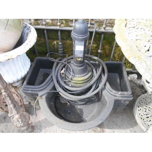 154 - Garden water pump fountain