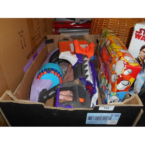 122 - Box of as new toys etc