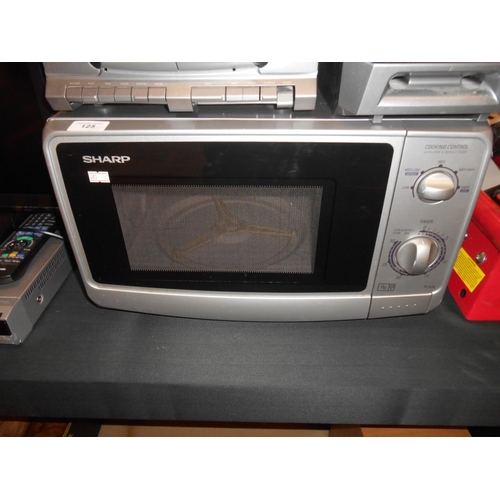 125 - Sharp Microwave