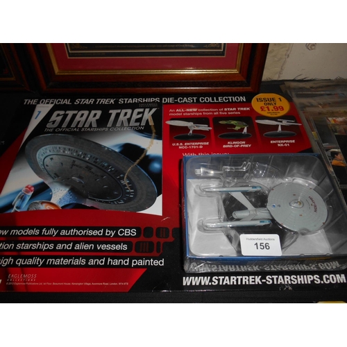 156 - Star Trek Star Ship die cast collection