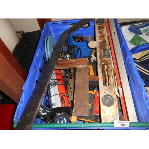 159 - Box of mixed tools