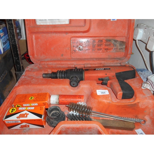 163 - Spit P200 concrete/ steel nail gun