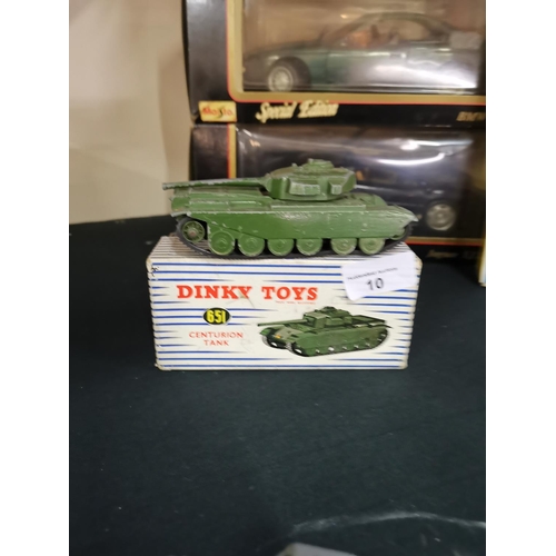 10 - Boxed Dinky 651 Centurion tank