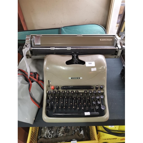 189 - Vintage Olivetti typewriter