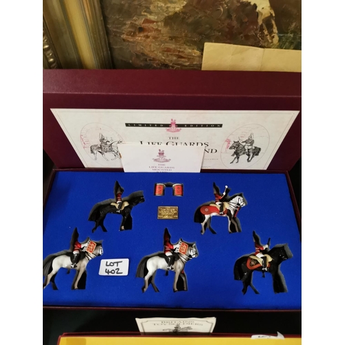 402 - Britains 5195 mounted life guards