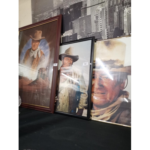 115 - 3 John Wayne pictures