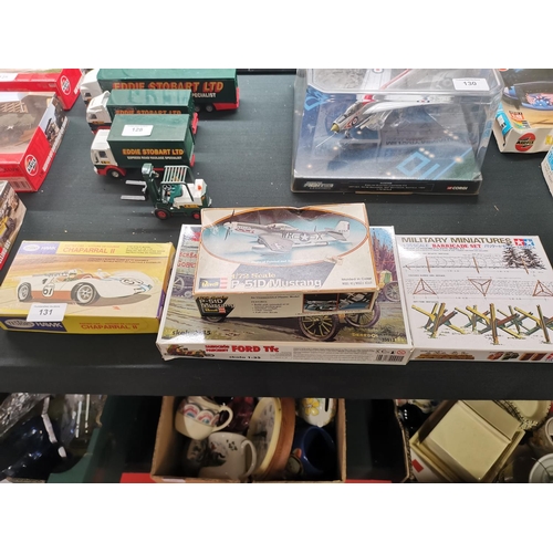 131 - 4 model kits