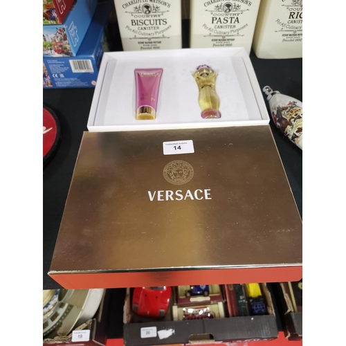 14 - Versace perfume gift set