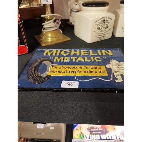 140 - Cast Michelin sign