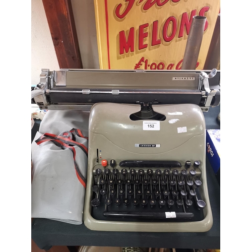 152 - Vintage Olivetti typewriter