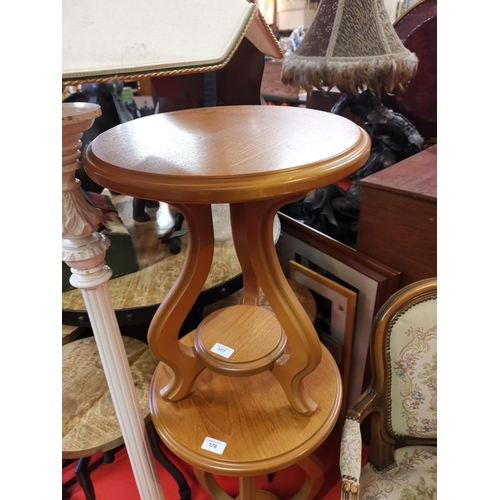 177 - Small round side table