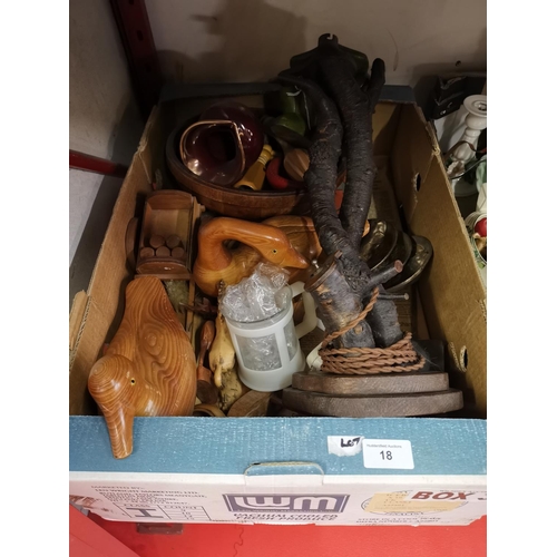 18 - Box of mixed collectables