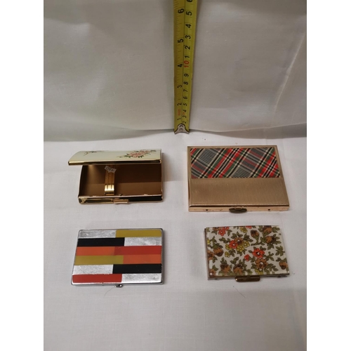 272 - Selection of cigarette cases