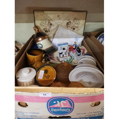 68 - Box of mixed collectables