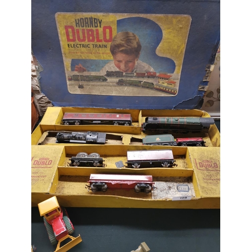 Selection of old Hornby trains etc