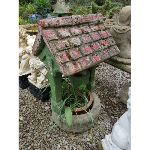 176 - Garden wishing well