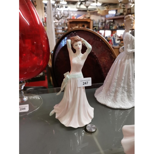 247 - Coalport Ladies of Fashion figure