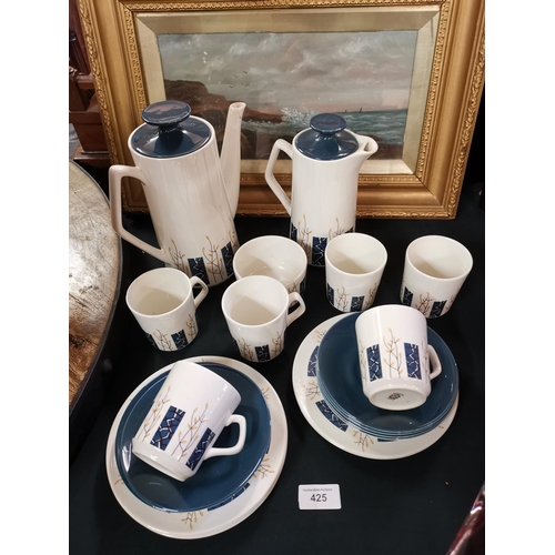 425 - Vintage Beswick coffee set