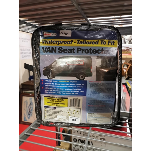 164 - Set of new van seat covers