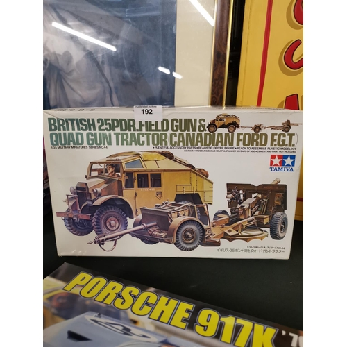 192 - Tamiya model kit