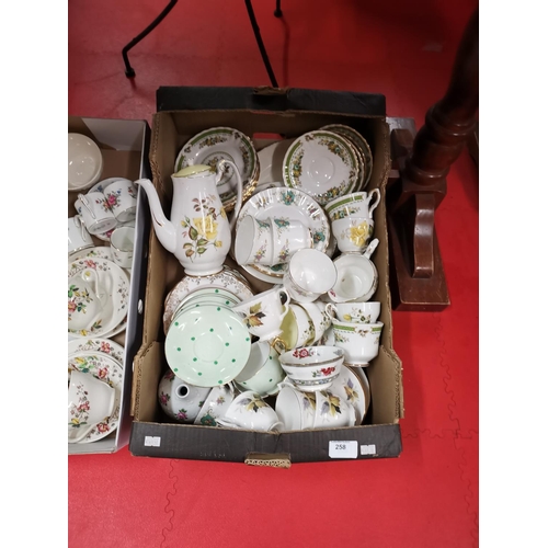 258 - Box of mixed China