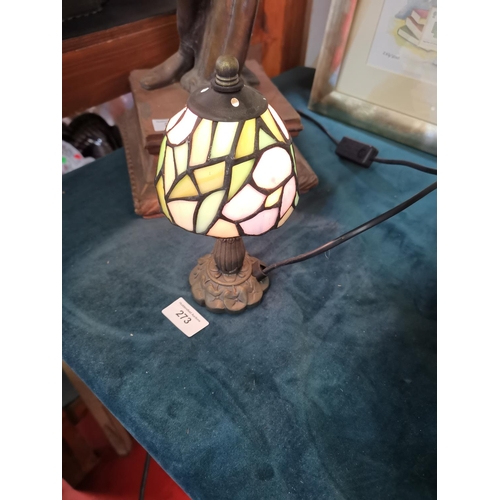 273 - Small Tiffany style lamp