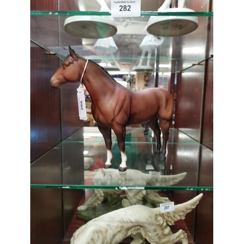 286 - Beswick quarter horse 2185 1970-1982