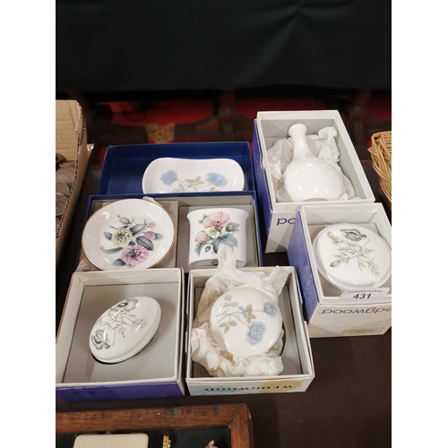 431 - Selection of Royal Worcester and Wedgewood