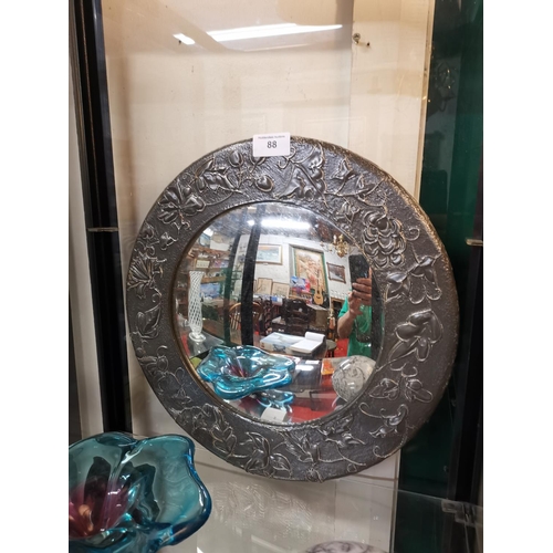 88 - Round deco mirror