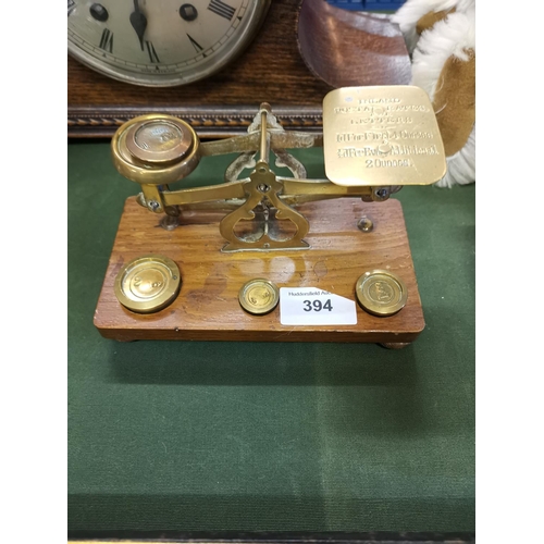 394 - Vintage postal scales