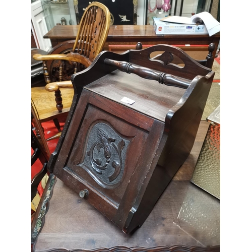 83 - Victorian coal scuttle