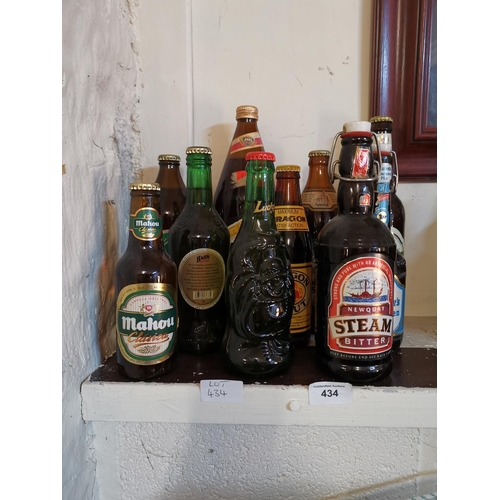 434 - 10 bottles of vintage beer- unopened