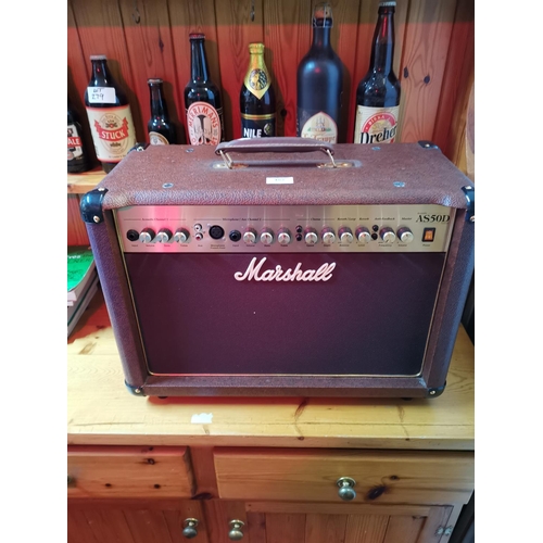 452 - Vintage marshall A.S 50D amp and cover