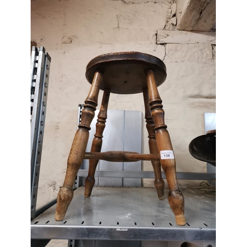 139 - Vintage stool